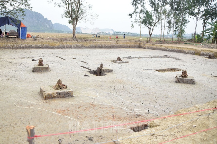 bãi cọc huyện Thủy Nguyên