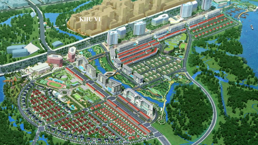 Mặt bằng tổng quan khu đô thị quang minh 