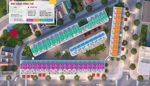 Mặt bằng dự án Thủy Nguyên Mall