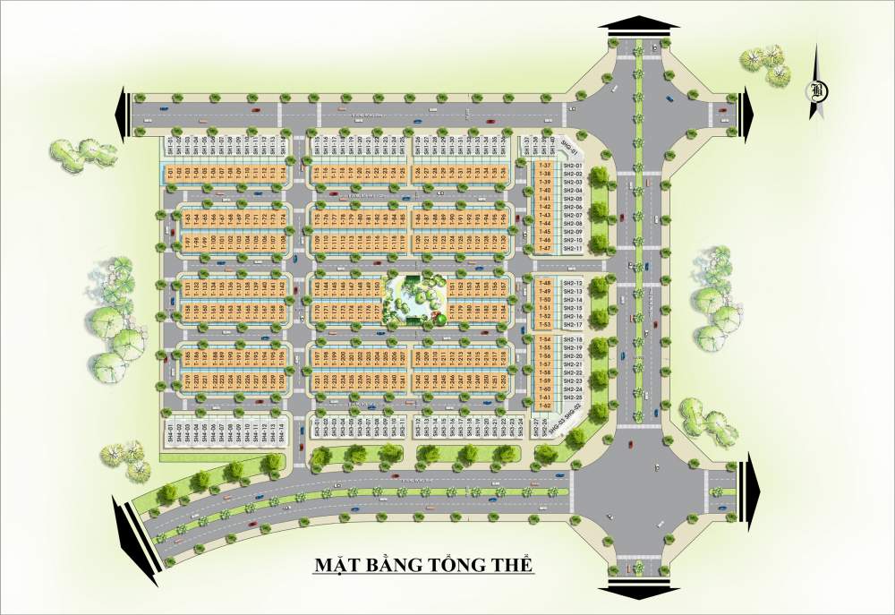 Mặt bằng tổng quan dự án Centa Hải Phòng