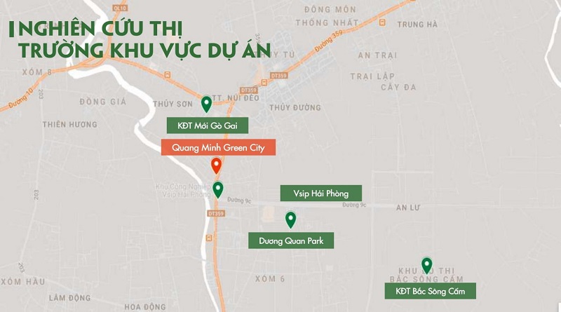 Vị trí dự án Eco Gardenia