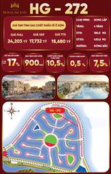 Từ 24,2 tỷ còn 15,68 tỷ: Song lập Hoàng Gia HG-272, chiết khấu 35%