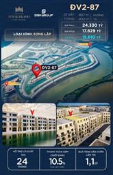 ĐV2-87 Song Lập Royal Island – View Nước Hiếm | Giá TTS Chỉ 15,81 Tỷ – Quà Sân Vườn 1,1 Tỷ