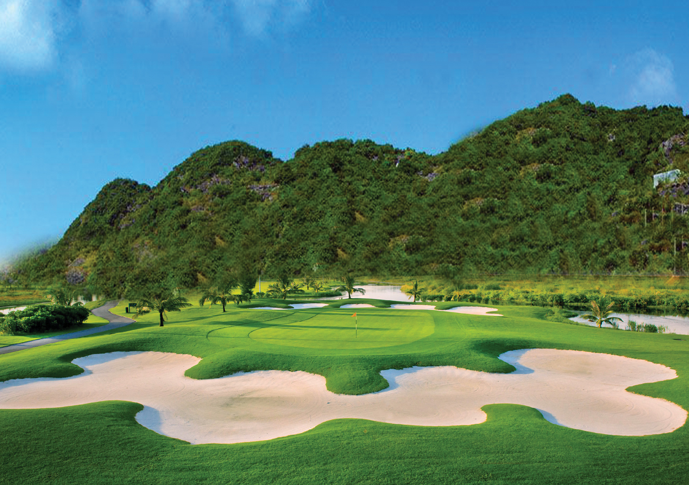 Sân golf khu du lịch đồi rồng 