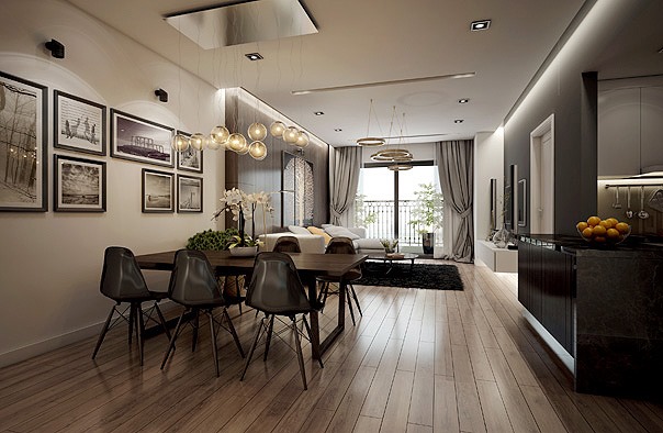 Phối cảnh căn hộ chung cưu Minato