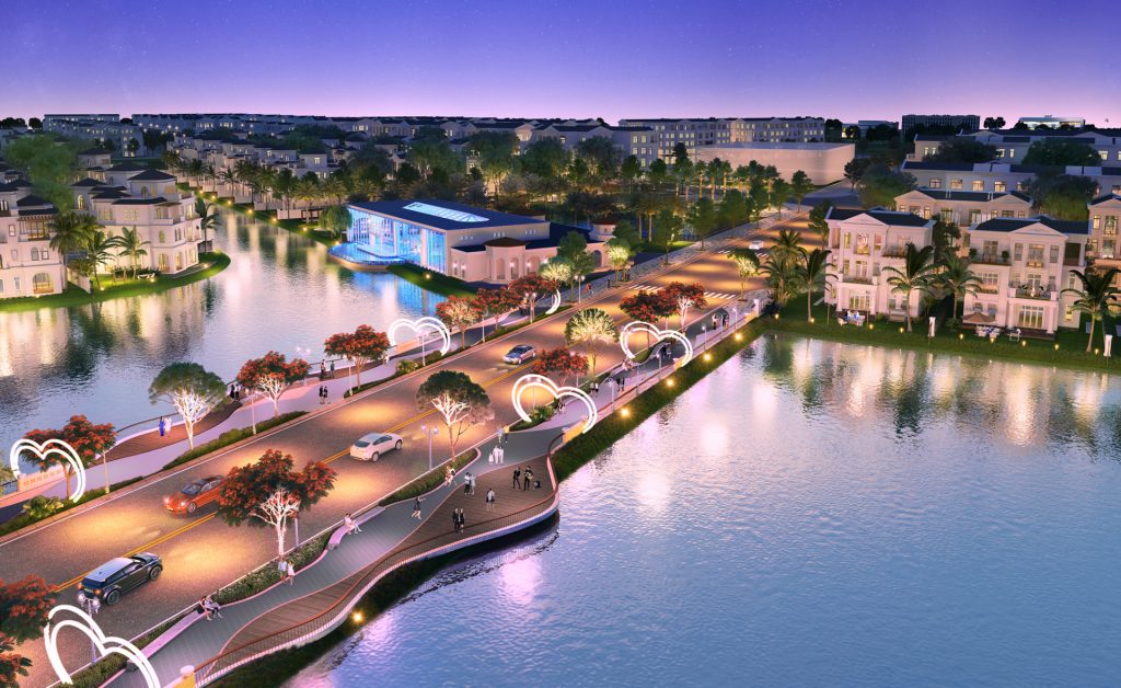 Con đường tình yêu Dự án Vinhomes Marina