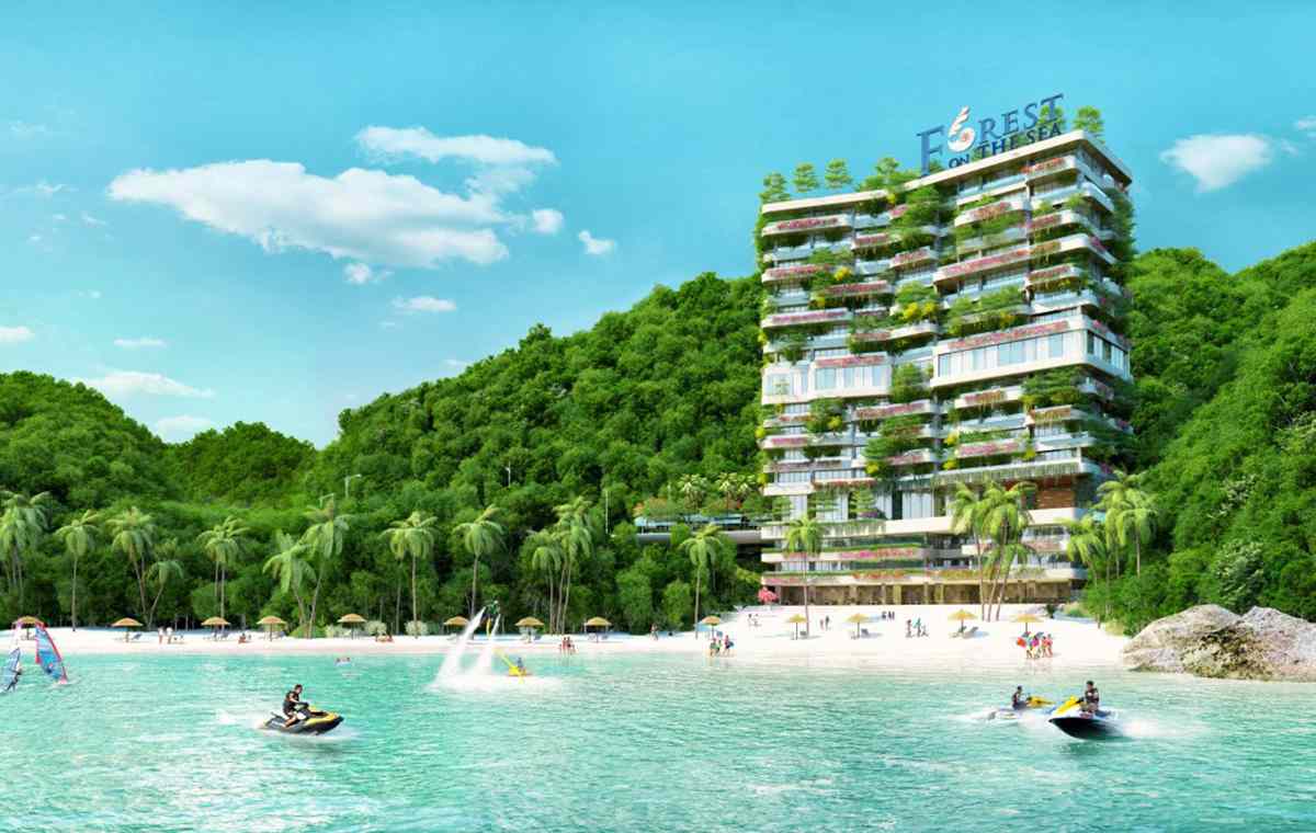 Dự án Flamingo Cát Bà resort rực rỡ và xanh trong
