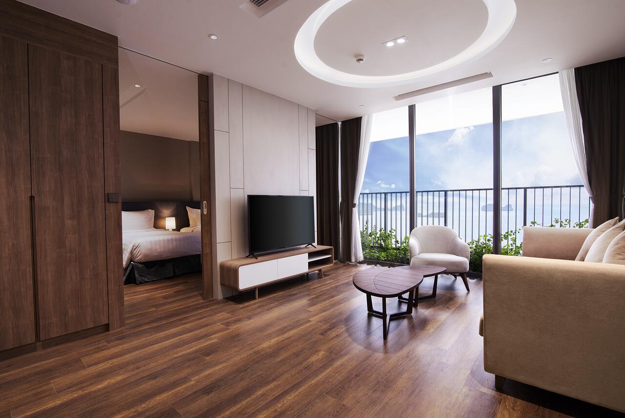 Phòng ngủ siêu sang trọng tại Flamingo Cát Bà resorts