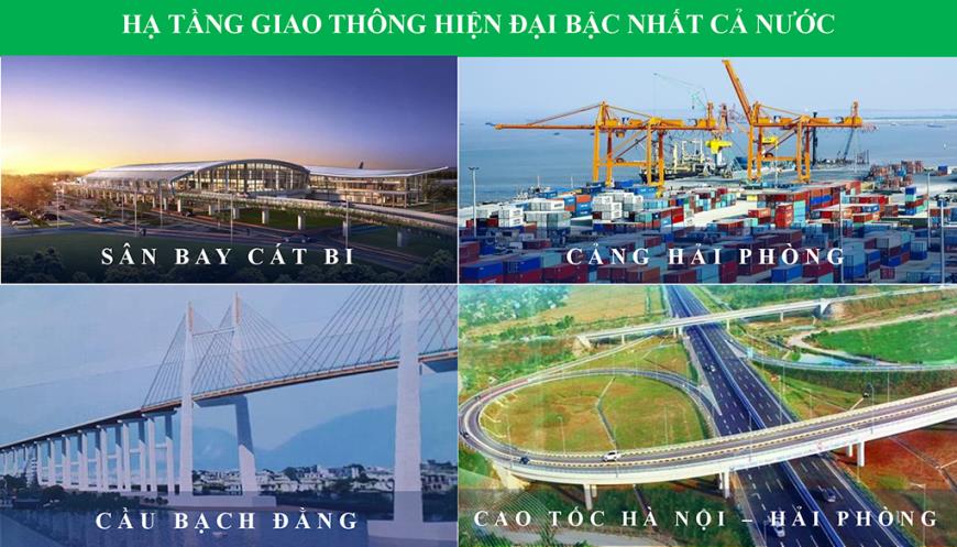hạ tầng giao thông hải phòng