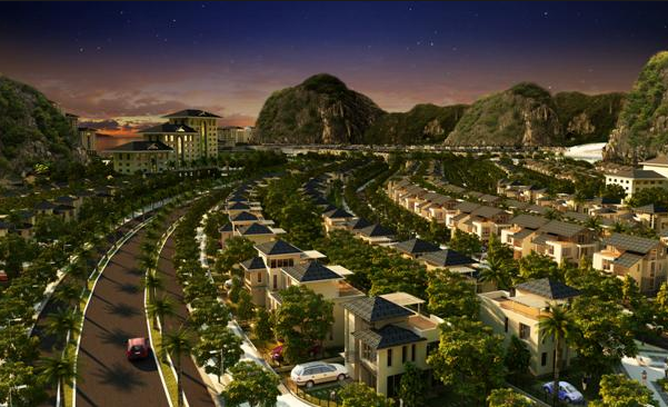 khu biệt thự dự án Cát bà amatina