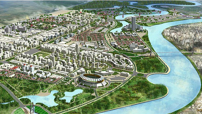 Quy hoạch của khu đô thị mới Bắc sông Cấm tại Hải Phòng