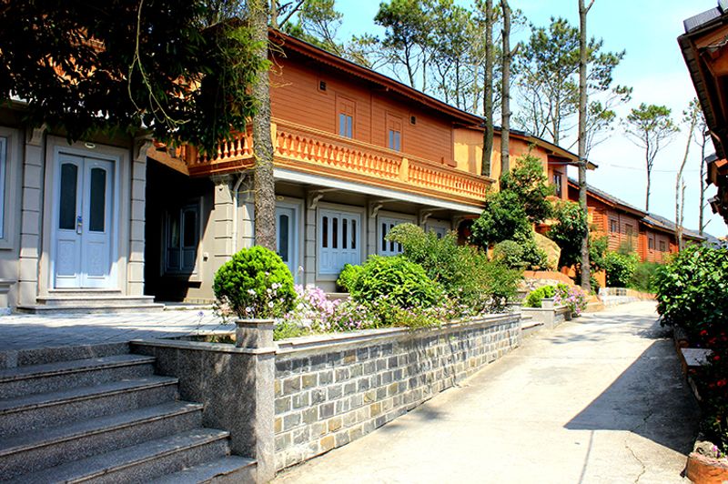 Khu nhà gỗ dự án Hòn dấu Resort