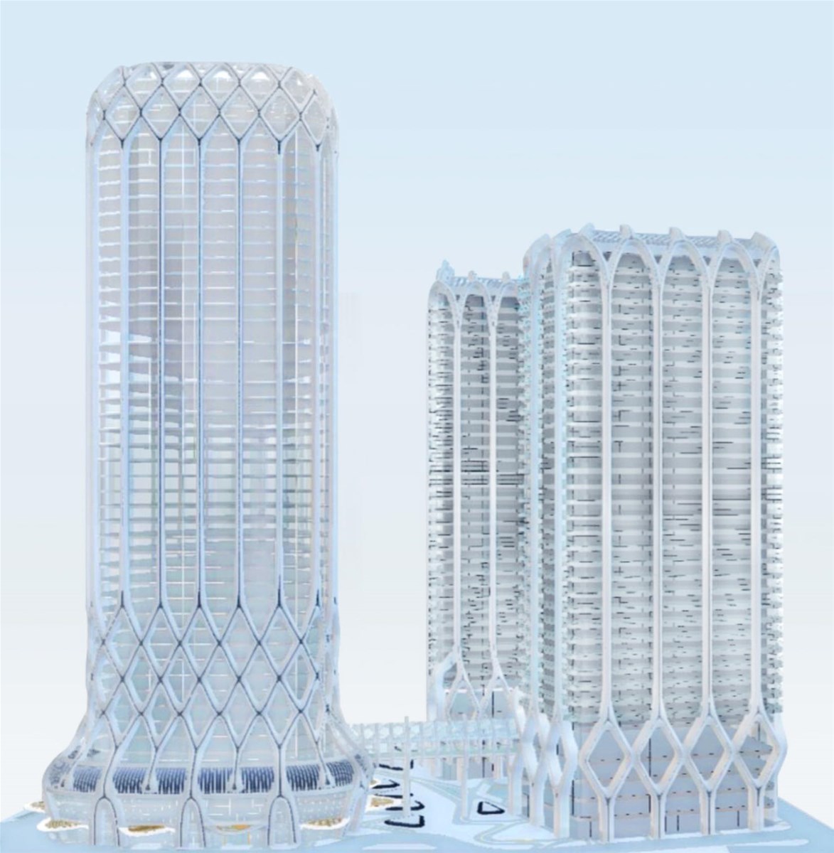 Mặt bằng dự án Hải Phòng Diamond Crown Plaza