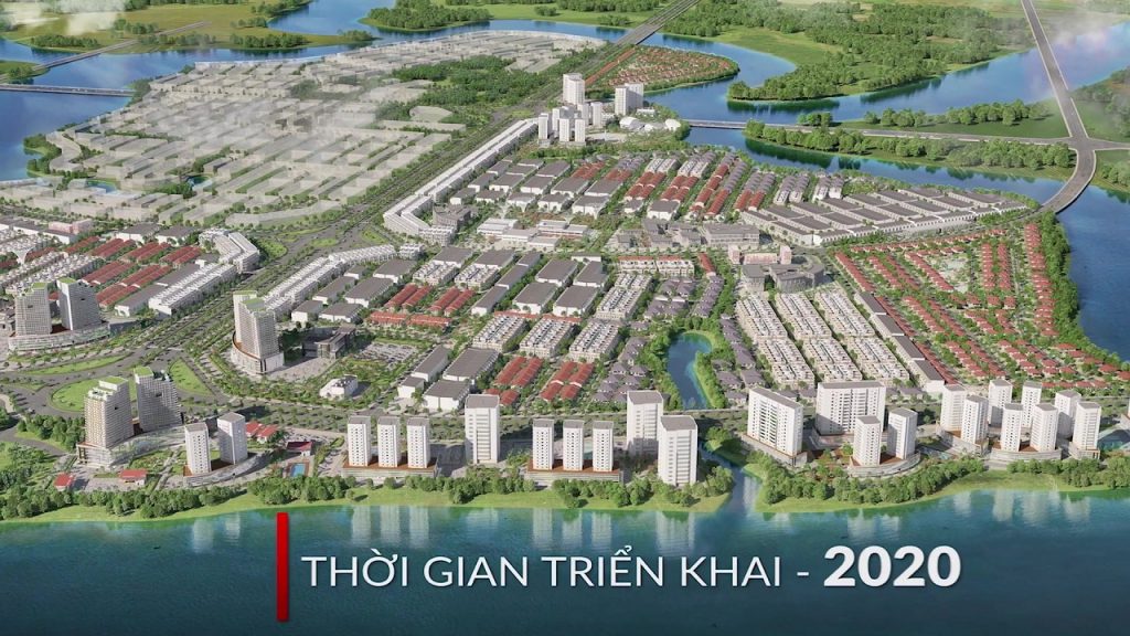 Mặt bằng dự án Waterfront City