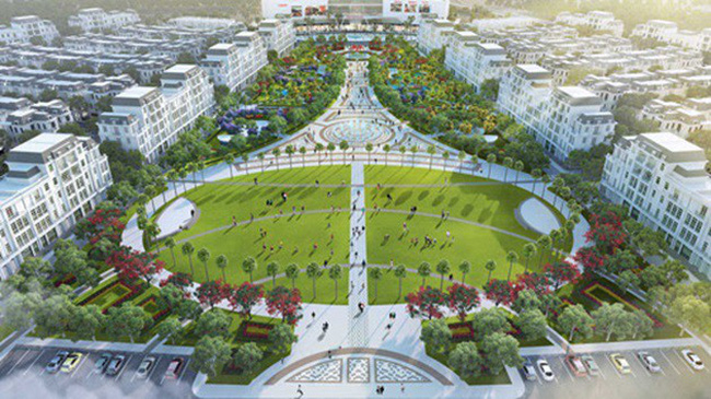 Quảng trường ánh sáng Vinhomes Imperia