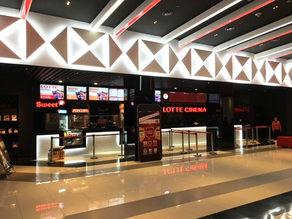 Rạp lotte TTTM Vincom Plaza