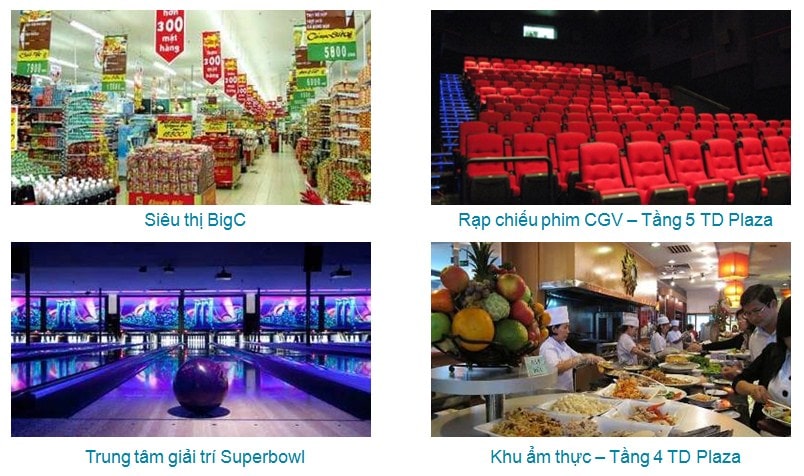 Tiện ích ngoại khu dự án TD Lakeside