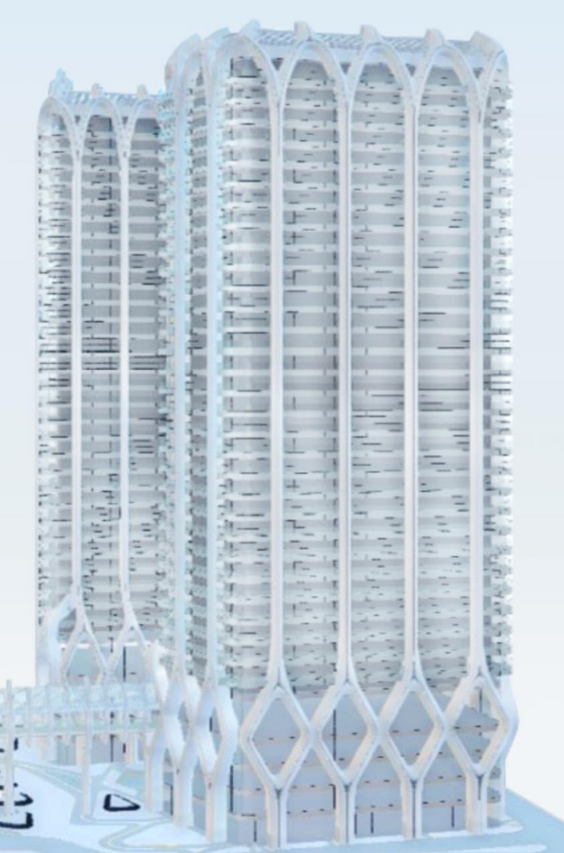 Thiết kế  tòa chung cư 