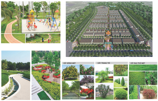 Tiện ích dự án Lakeside Garden Vsip
