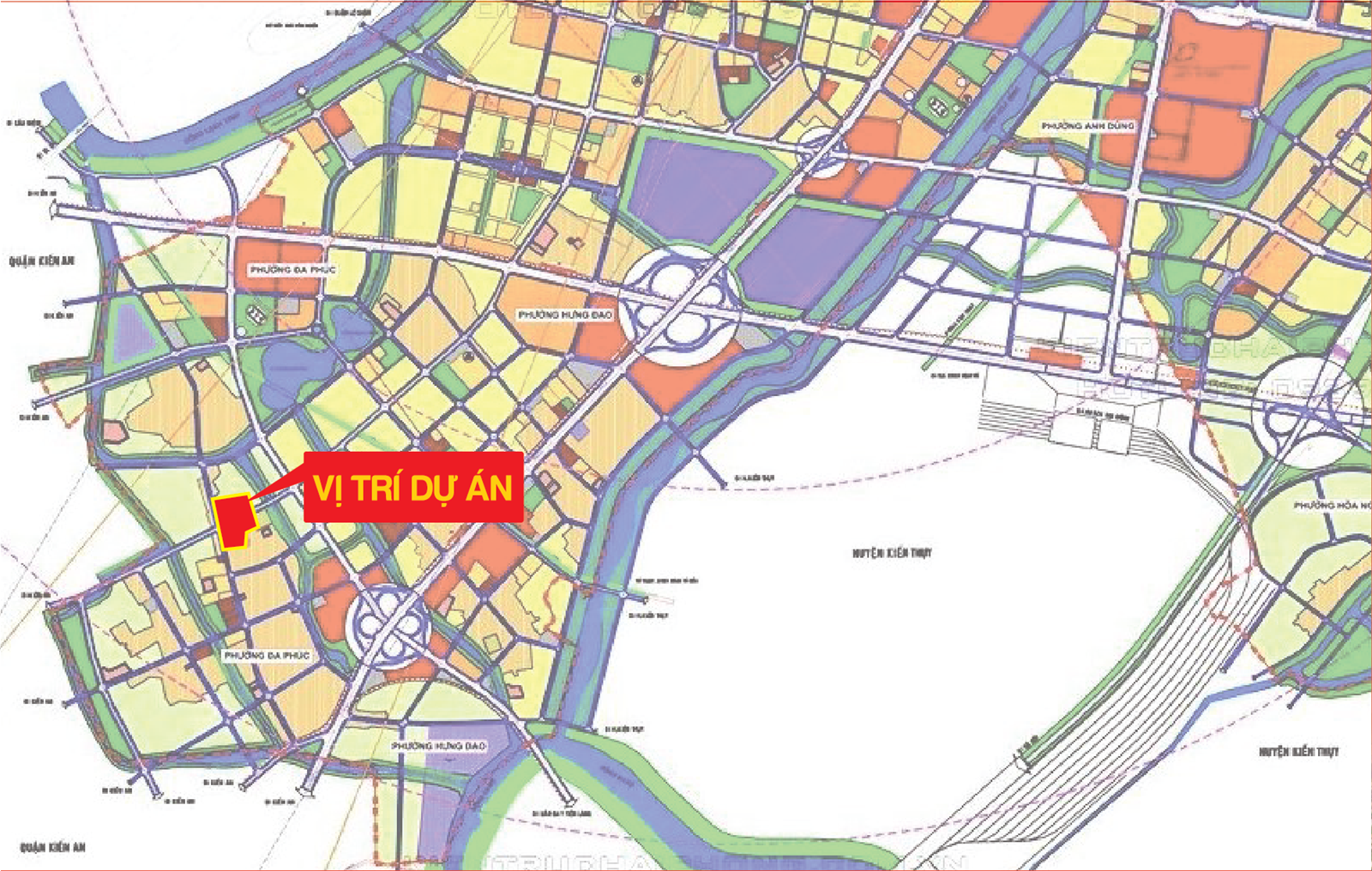 Vị trí dự án Đa Phúc Central Park