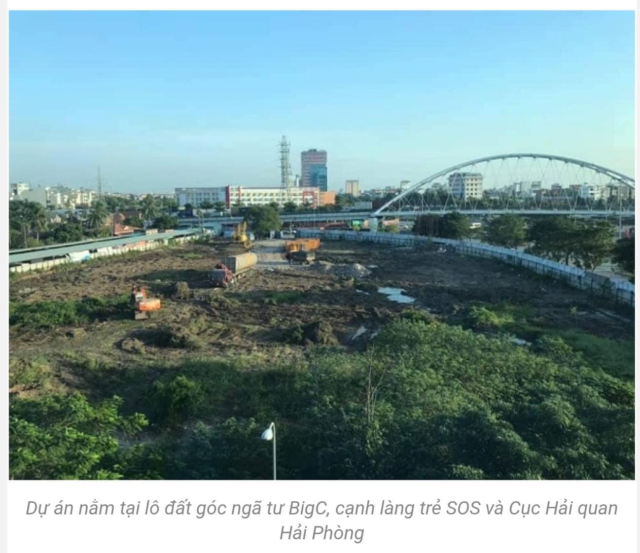 Vị trí dự án Hải Phòng Diamond Crown Plaza 