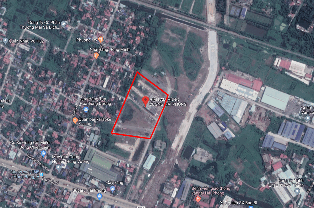 Vị trí Him Lam Hùng Vương