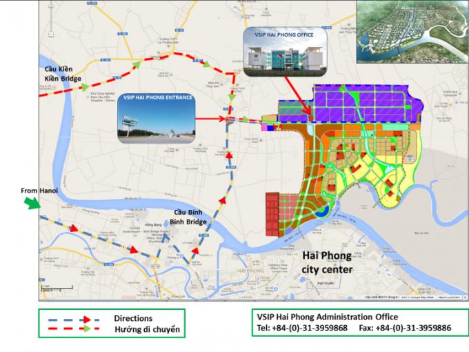 vị trí khu đô thị vsip hải phòng