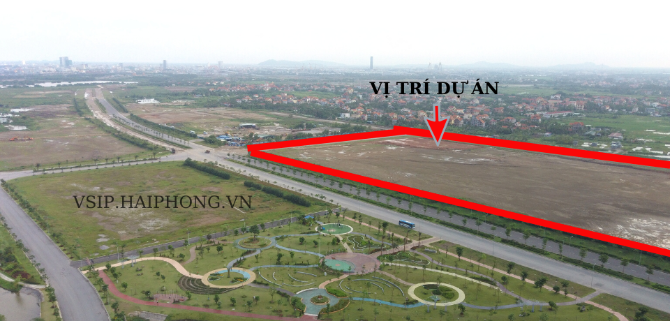 Vị trí dự án Lakeside Garden Vsip 